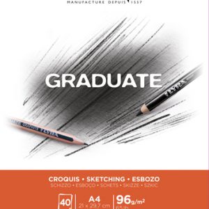 בלוק A4 סקיצה CANSON – GRADUATE