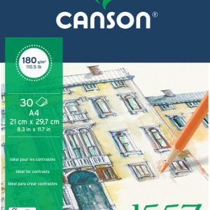 בלוק CANSON גרעון עדין – גודל A4